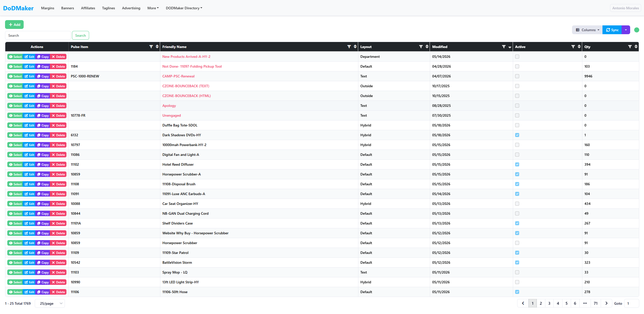 DoD Maker home page — after the rewrite